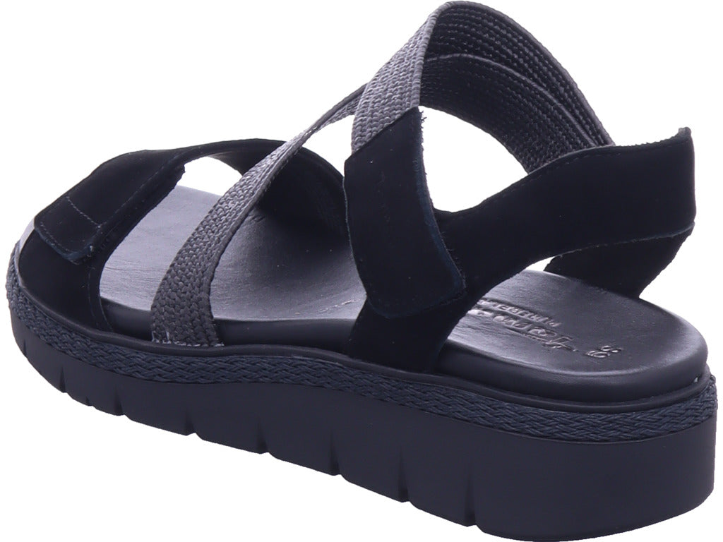 Tamaris Damen Sandalette  in schwarz