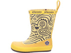 Affenzahn Jungen Gummistiefel Rainboot Vegan Plashy Tiger in gelb