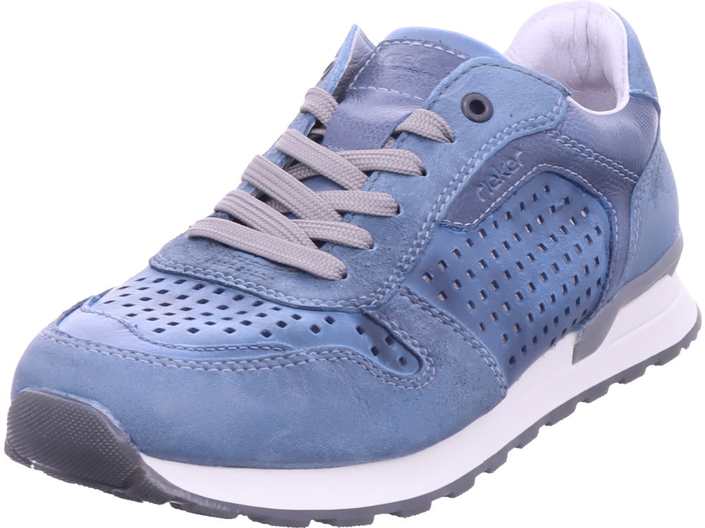 Rieker Herren Halbschuh Fsk Herren Halbschuhe in blau