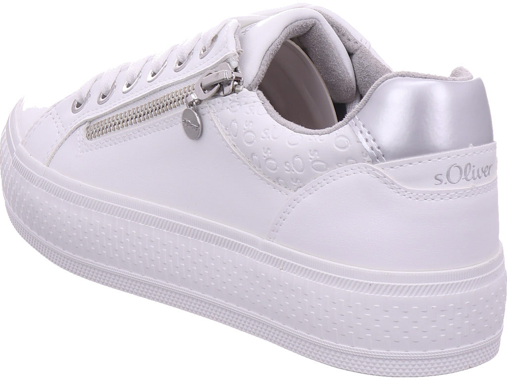 s.Oliver Damen Sneaker  in weiß