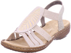 Rieker Damen  Fsk Damen Sandalen in beige