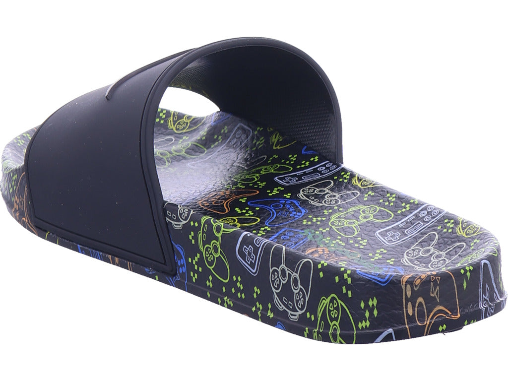 Chlapecké pantofle KangaRoos v černé barvě