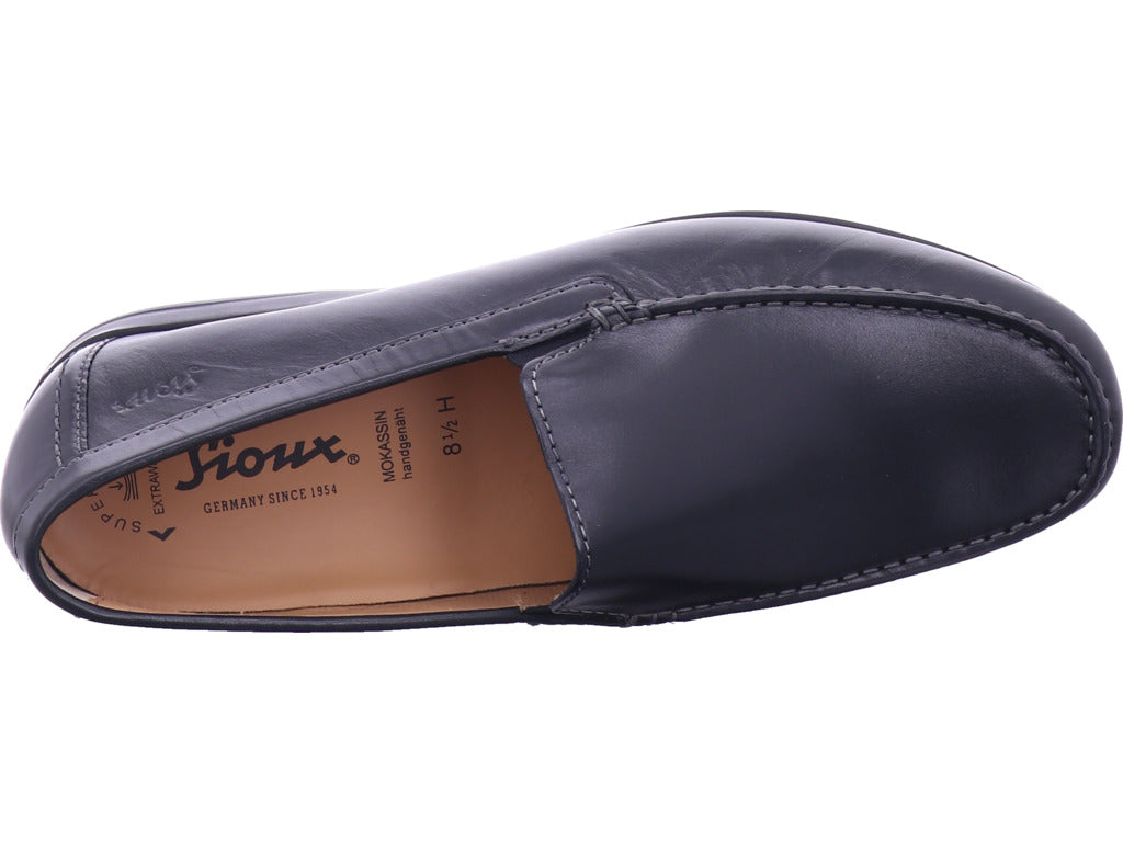 sioux Herren Slipper Gion in schwarz