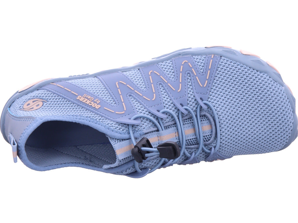 Dockers Damen Textilschuh Barfuss in blau
