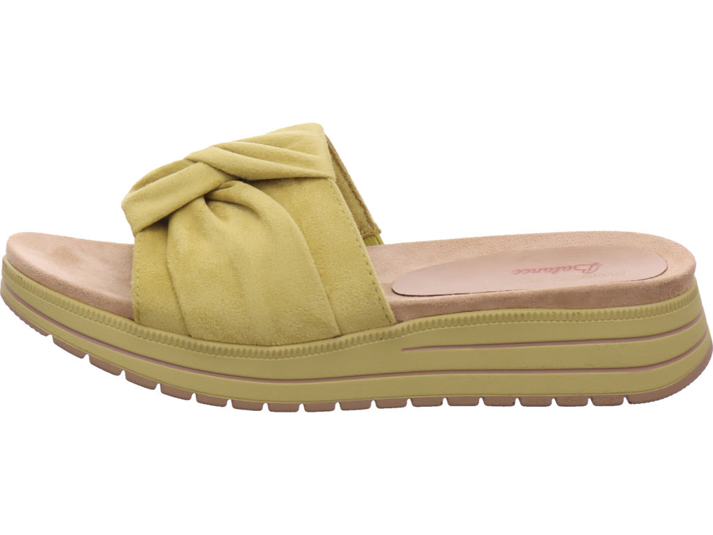 Marco Tozzi Damen Pantolette  in gelb