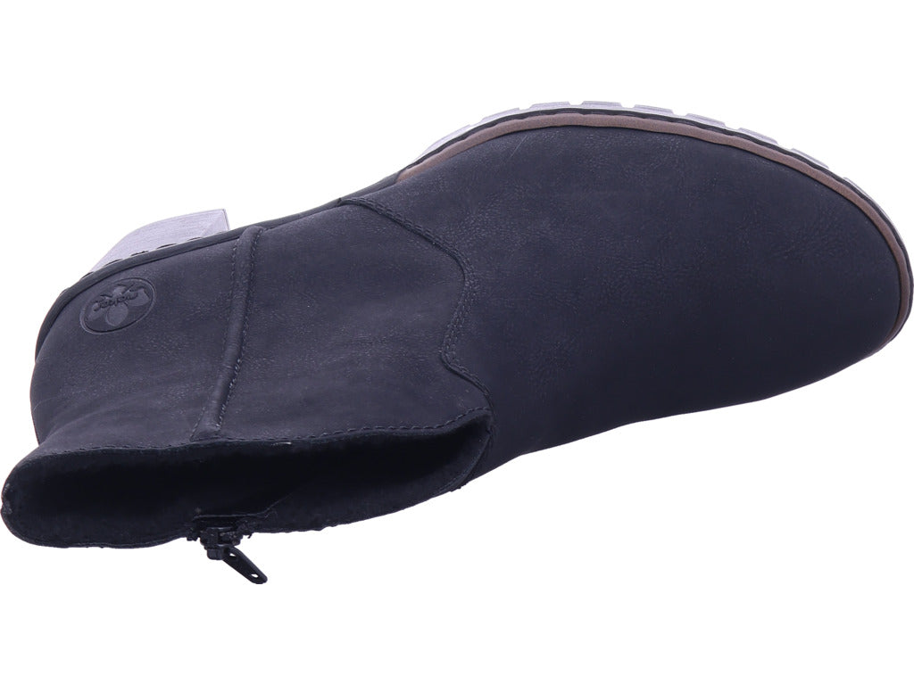 Dámské kotníkové boty Rieker Hwk Dámské kotníkové boty v černé barvě