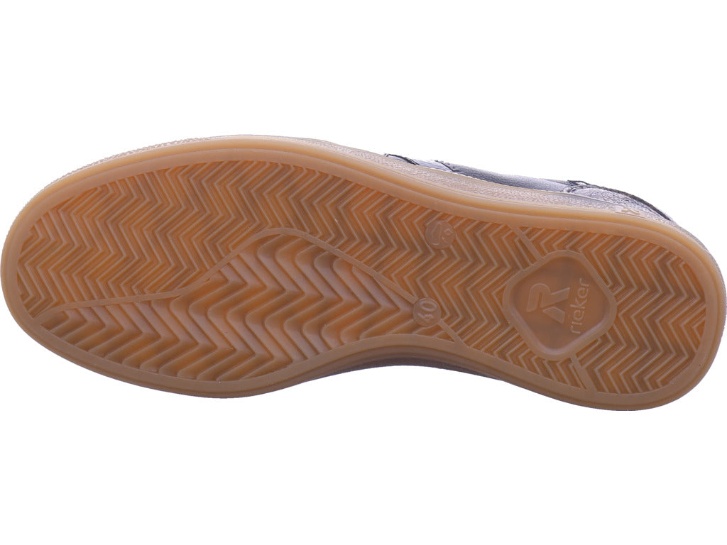 Rieker women's Hwk women's low shoes in black