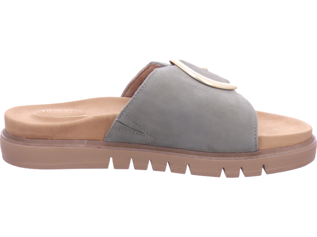 Tamaris Comfort Damen Pantolette  in grün