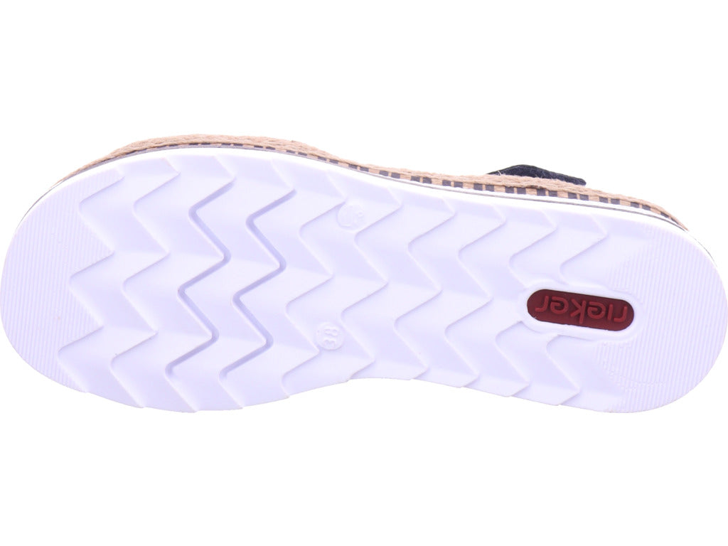 Rieker Damen  Fsk Damen Sandalen in blau