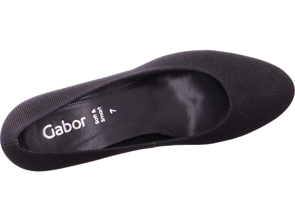 Gabor Damen Pump  in schwarz