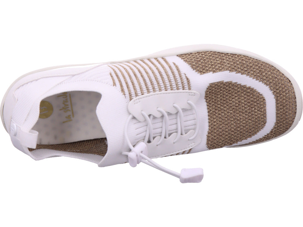 La Strada Damen Sneaker Barfuss in weiß