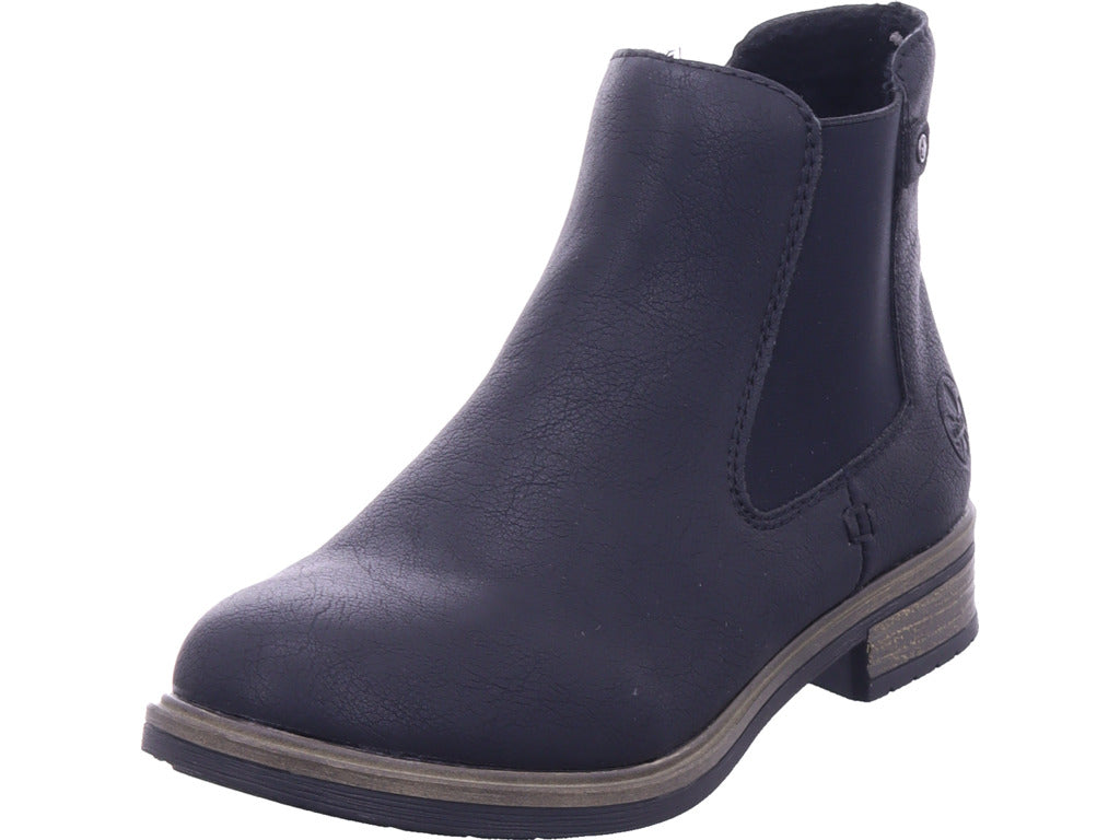 Rieker Damen Stiefelette Hwk Damen Stiefel in schwarz