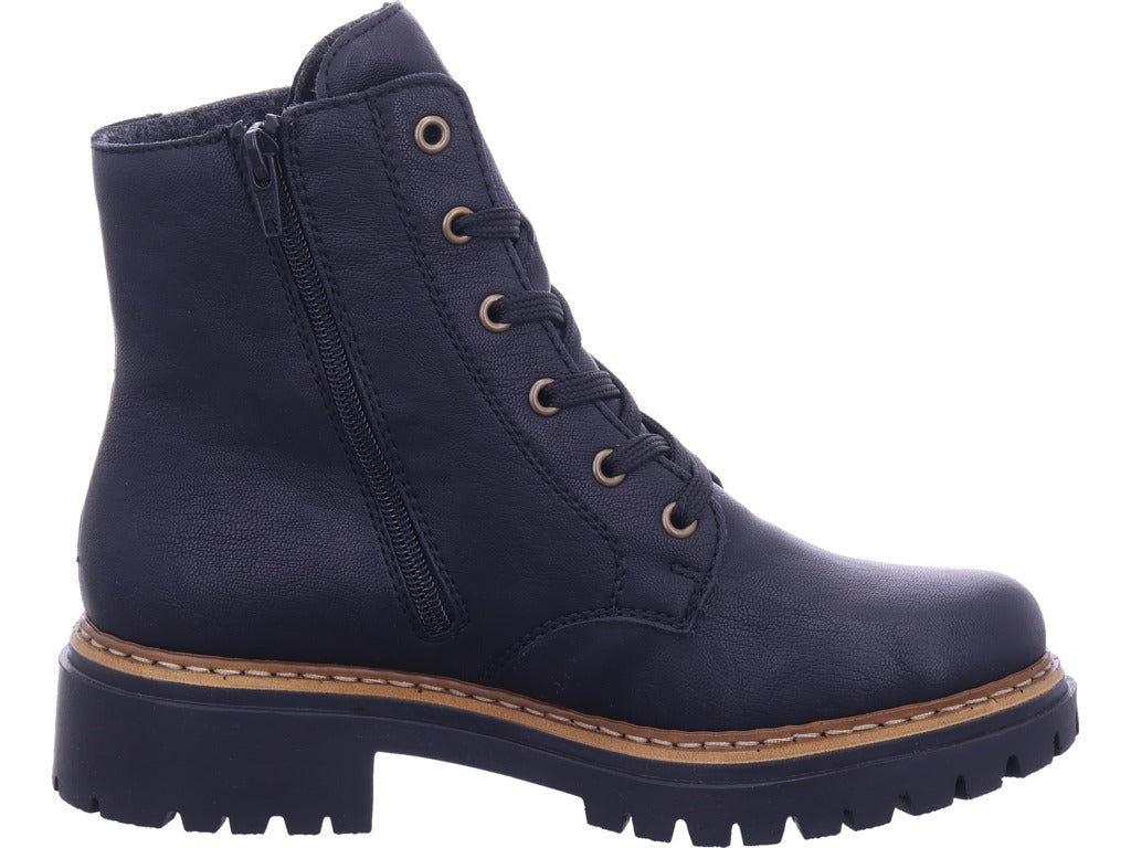 Dámské kalhotové kozačky Rieker Hwk Dámské kozačky v černé barvě