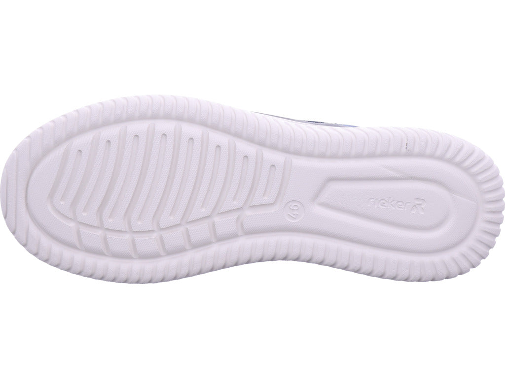 Pánské pantofle Rieker v modré barvě