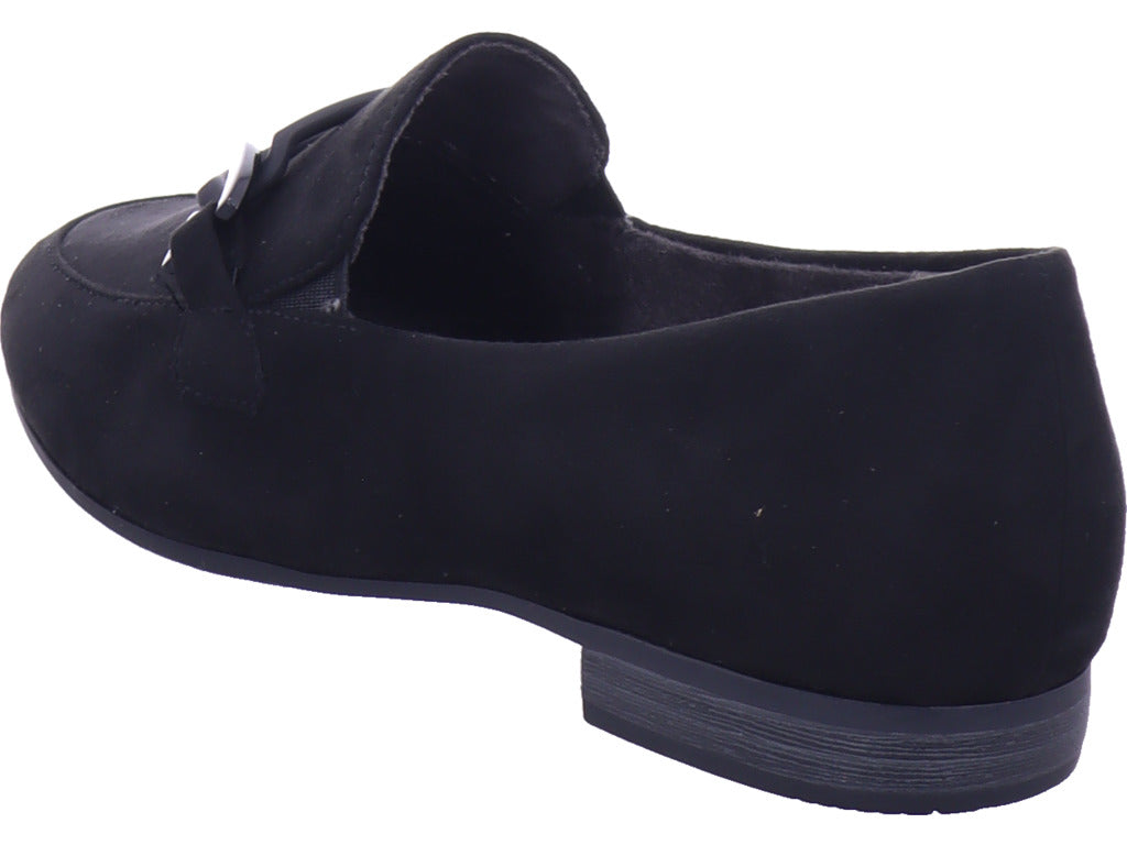 Jana women's ballerina flats in black