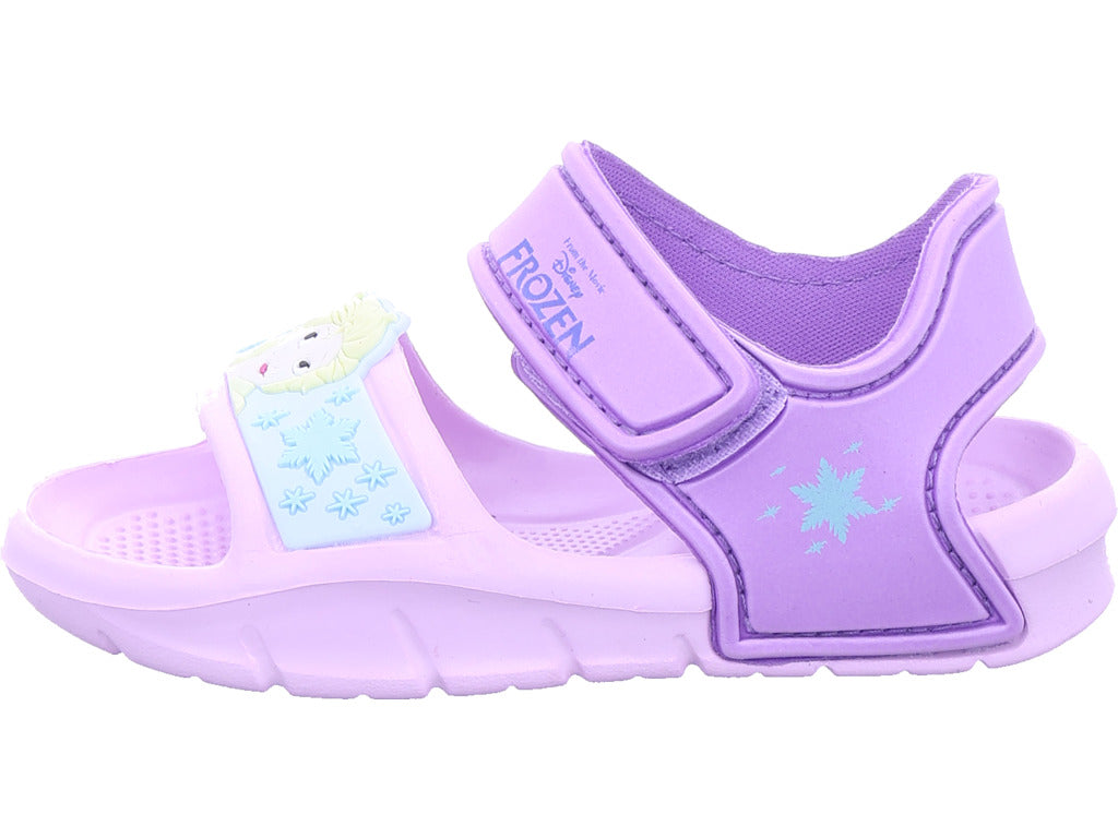Silver Int Disney Mädchen Sandalette Frozen in lila
