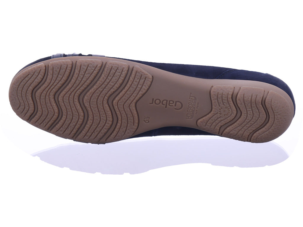 Dámské balerínky Gabor v modré barvě