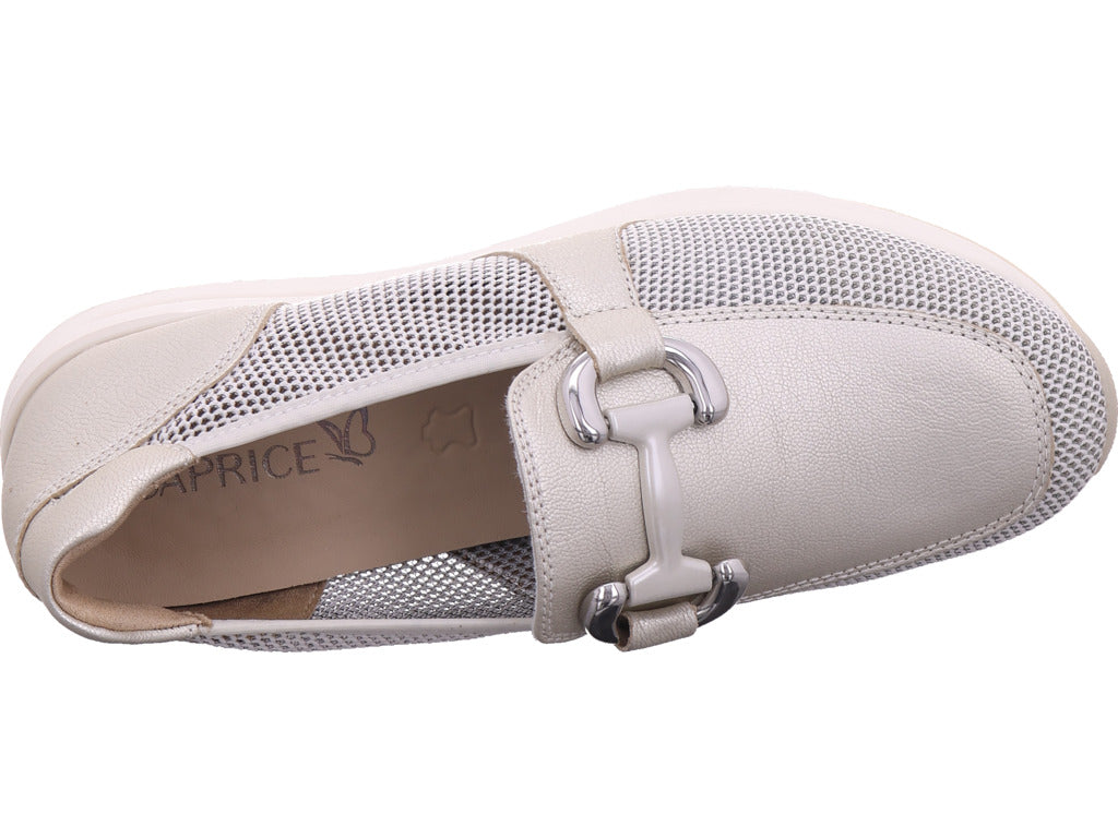 Caprice Damen Slipper  in grau