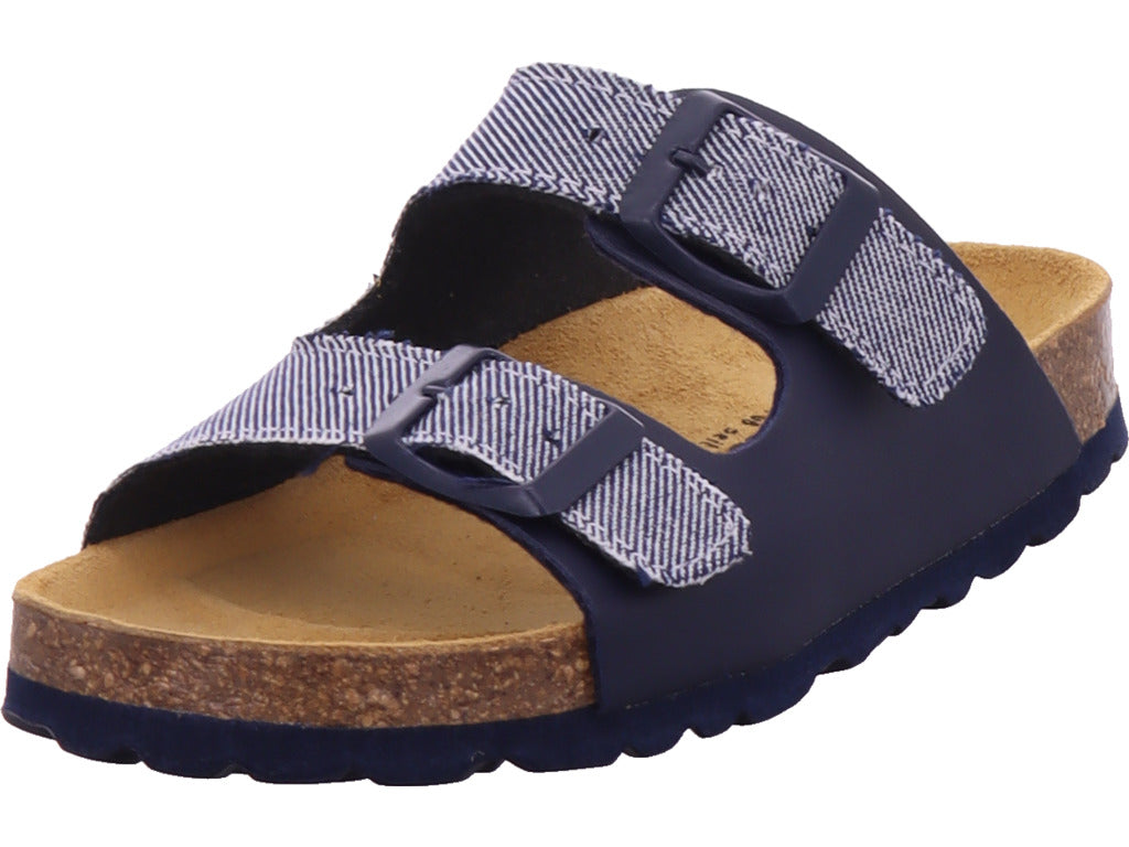 Canadian John Jungen Hausschuh  in blau