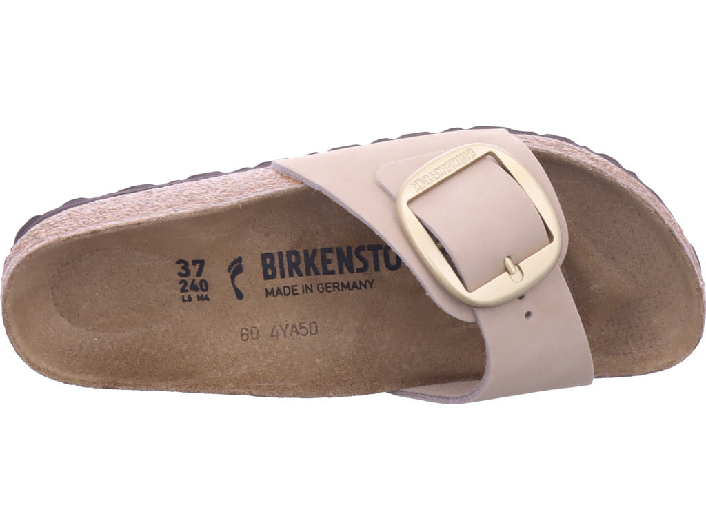 Dámské boty Birkenstock Madrid Big Buckle v béžové barvě