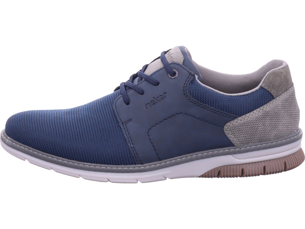 Rieker Herren Sneaker Fsk Herren Halbschuhe in blau