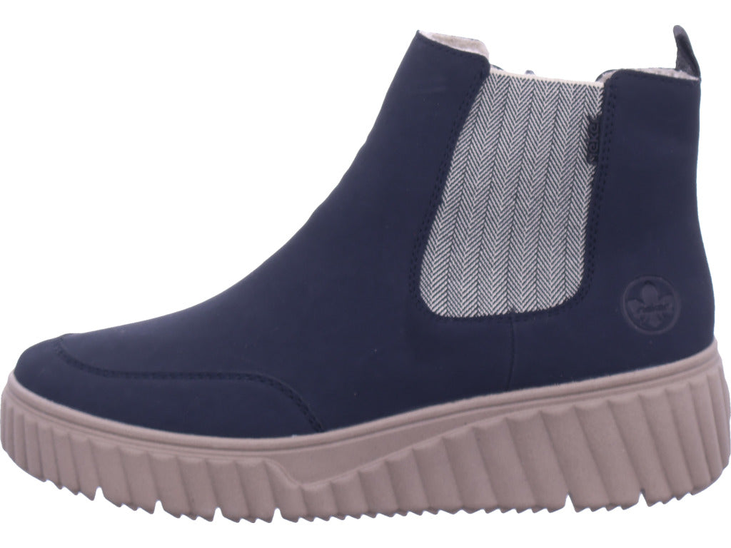 Rieker women's ankle boots Hwk women's boots in blue