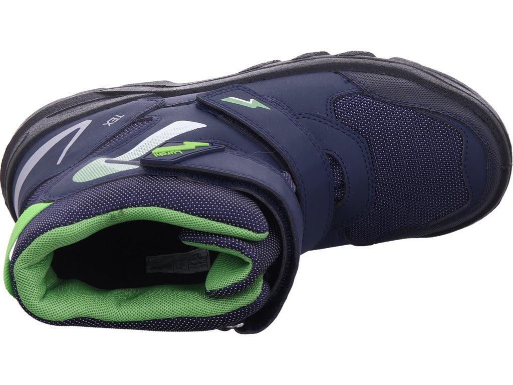 Lurchi Jungen Moonboot Kazu in blau