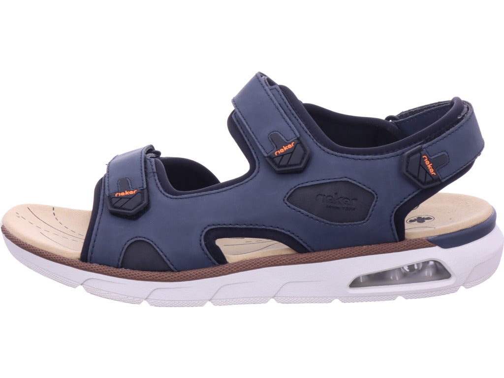 Rieker Herren  Fsk Herren Sandalen in blau