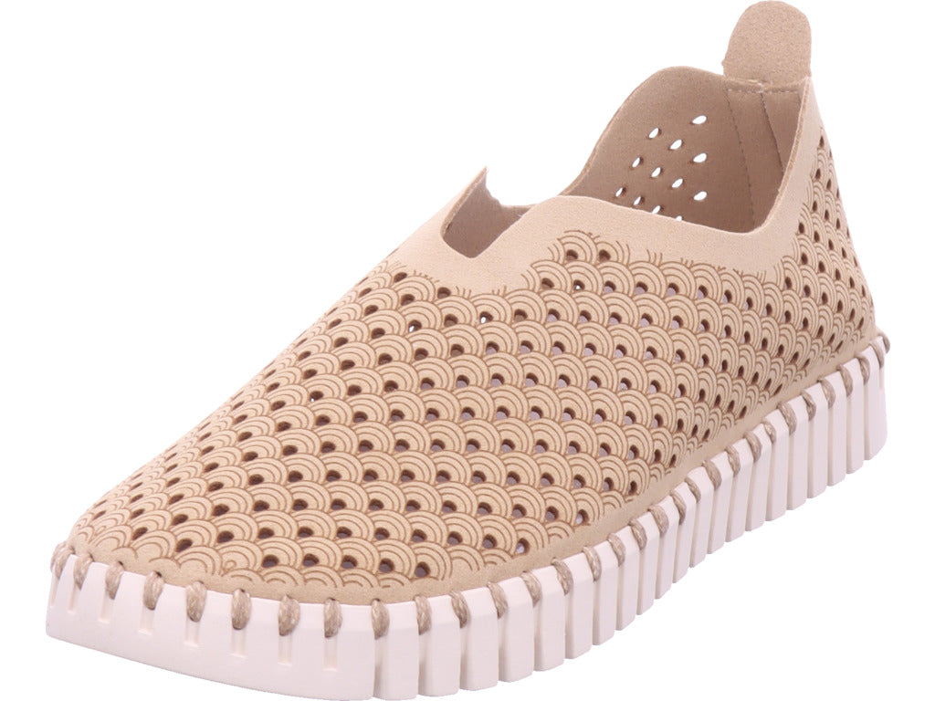 Ilse Jacobsen Damen Pantolette  in beige