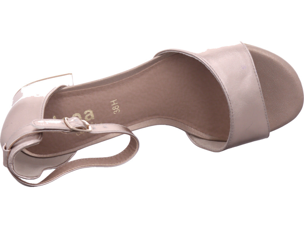 Jana Damen Sandalette  in gold