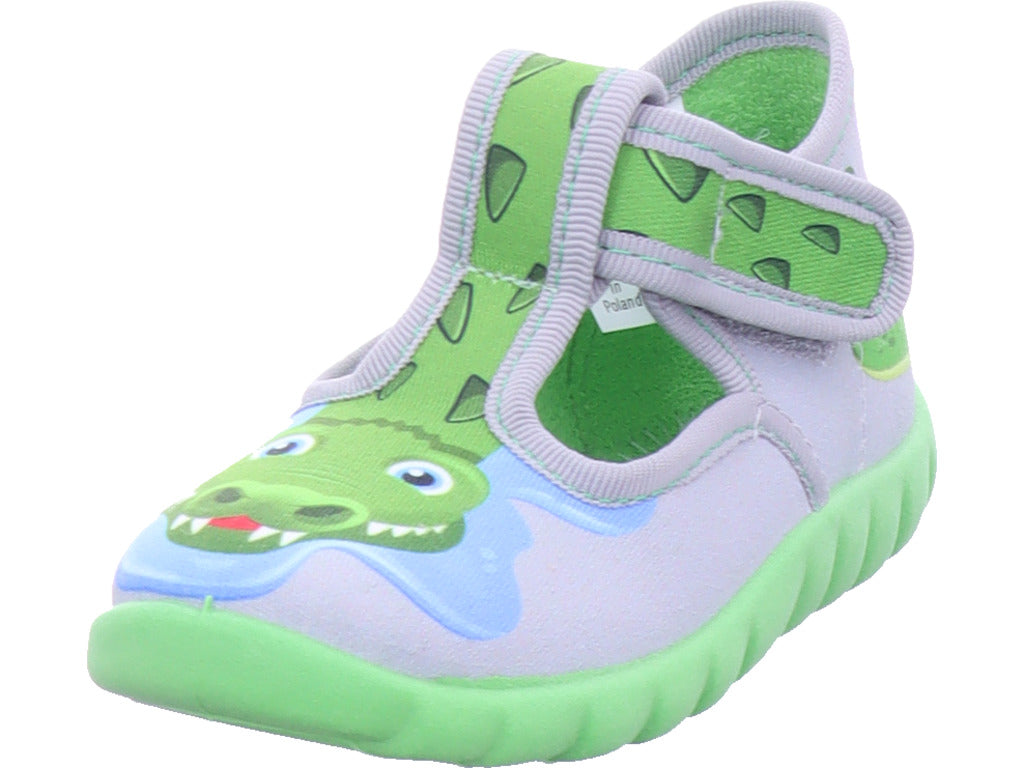 befado Unisex - Kinder Hausschuh  in grün