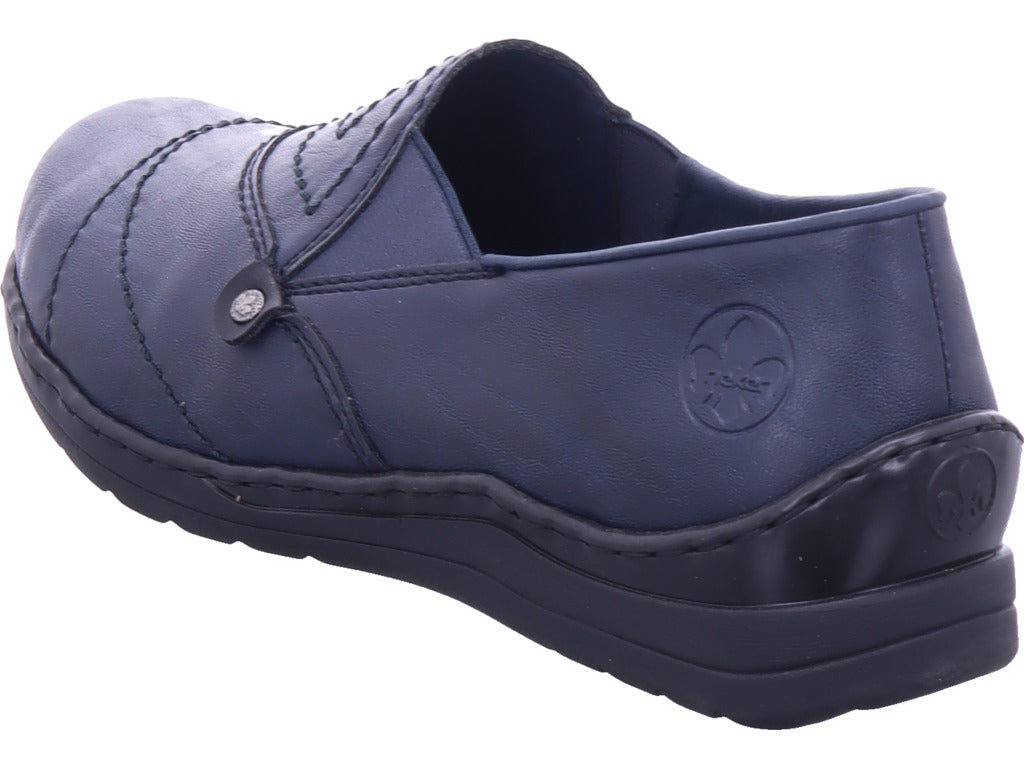 Rieker Damen  Fsk Damen Halbschuhe in blau