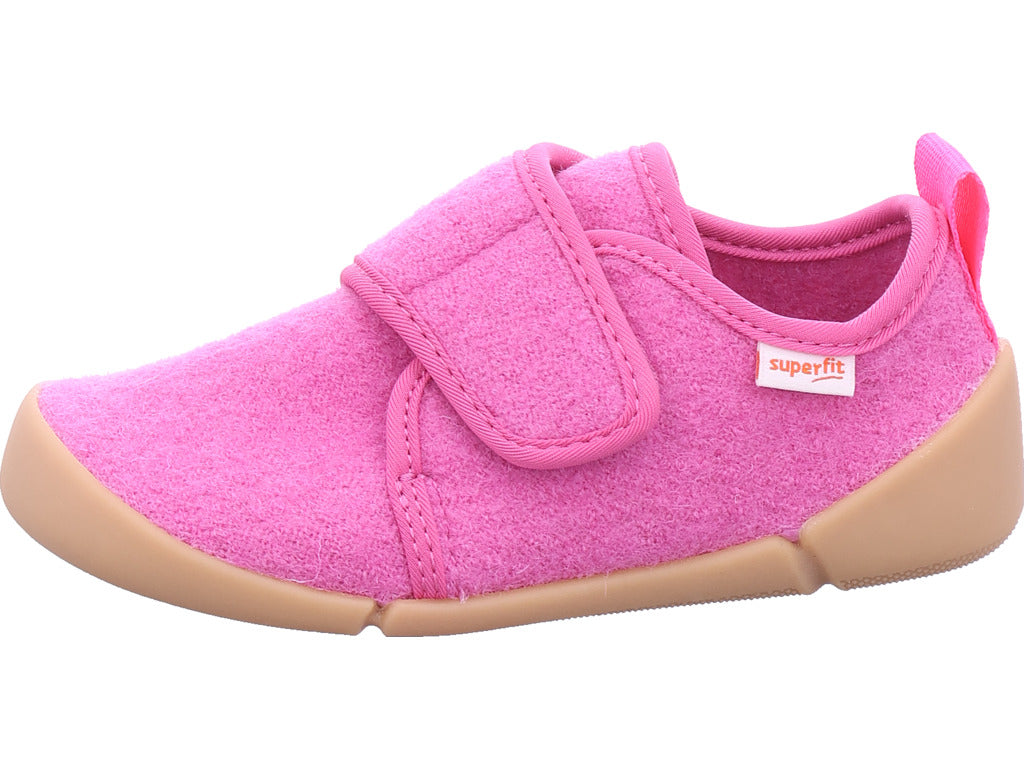 Legero girls' textile slippers \ Venti in red