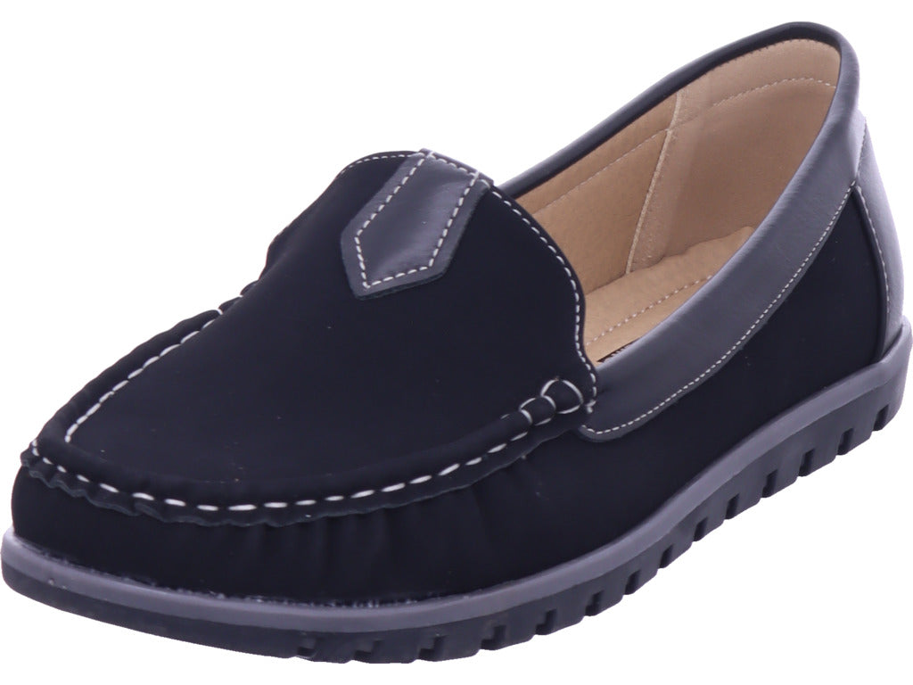 shoe-world Damen   in schwarz