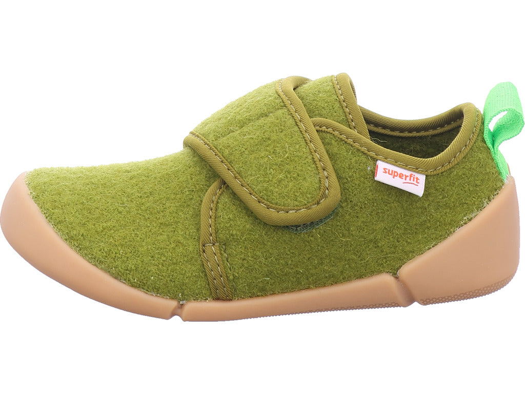 Legero Unisex - Children's Textile Slippers \ Venti in green
