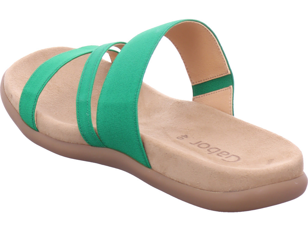 Gabor Damen Pantolette  in grün