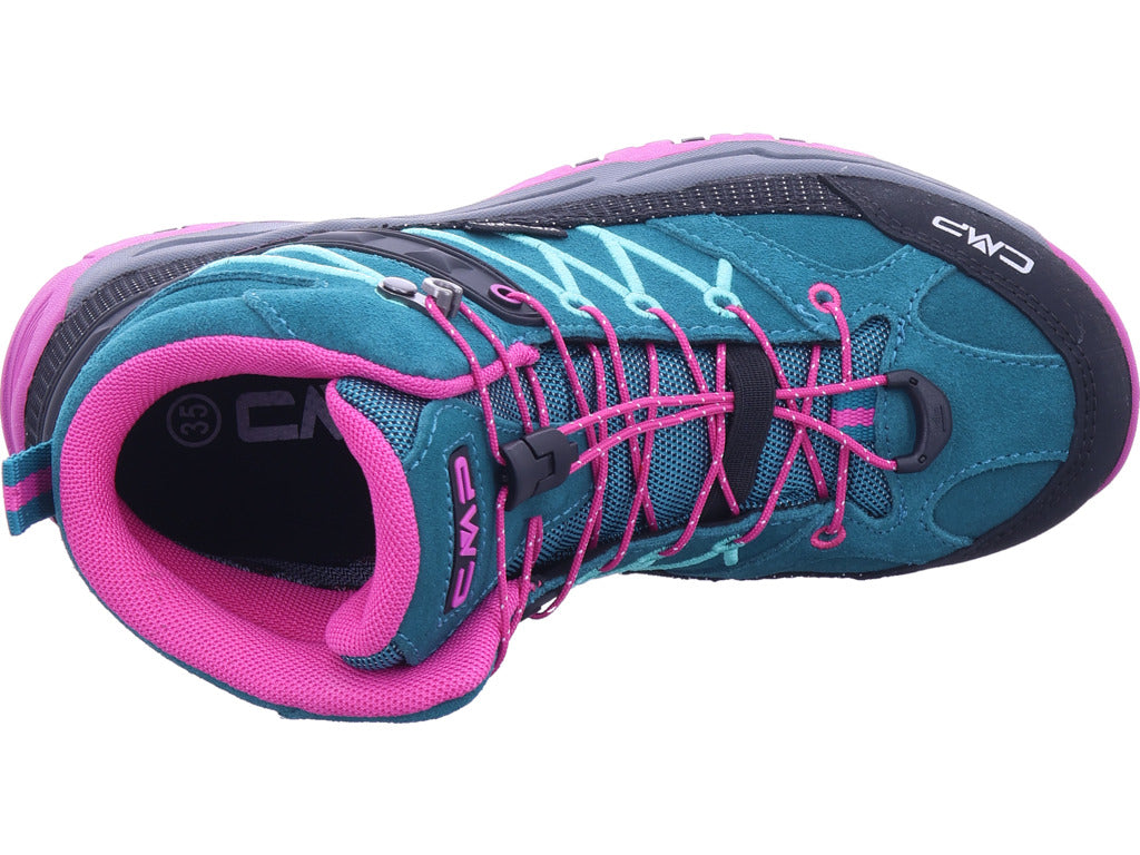 Dívčí turistické boty CMP v modré barvě