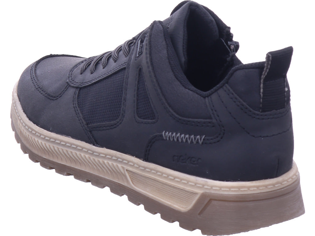 Rieker Herren Halbschuh Hwk Herren Stiefel in schwarz