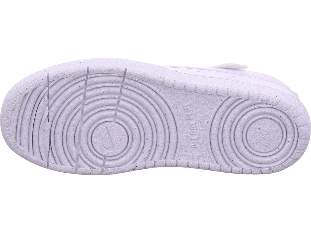 Nike Jungen Halbschuh Court Borough Low Recraft in weiß