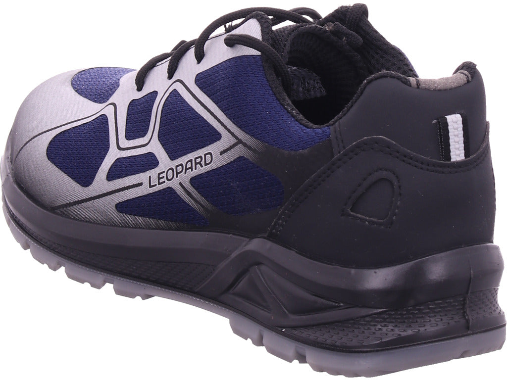 Leopard Herren Arbeitsschuh Sicherheitshalbschuh Esd S1P in blau
