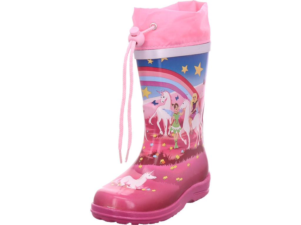 Beck Gymnas Mädchen Gummistiefel Wonderland in pink