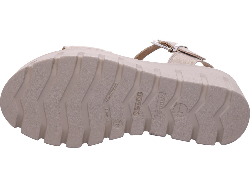 Tamaris Damen Sandalette  in sand-taupe