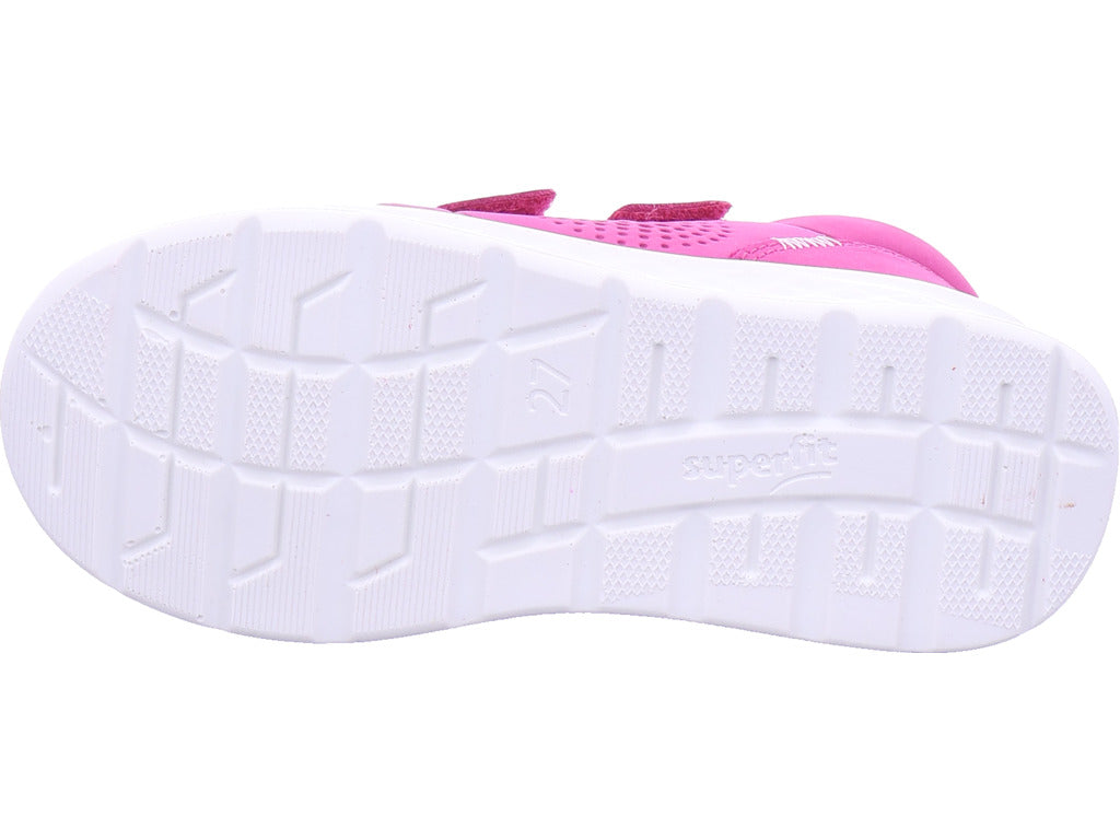 Superfit Mädchen Halbschuh Stiefelette Leder \ Breeze in pink