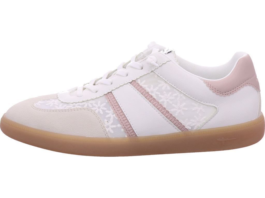 Dámské pantofle Tamaris v bílé barvě