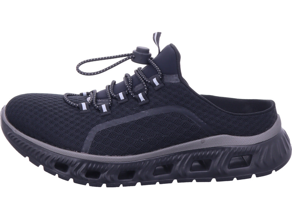 Rieker Damen Sabot Fsk Damen Halbschuhe in schwarz