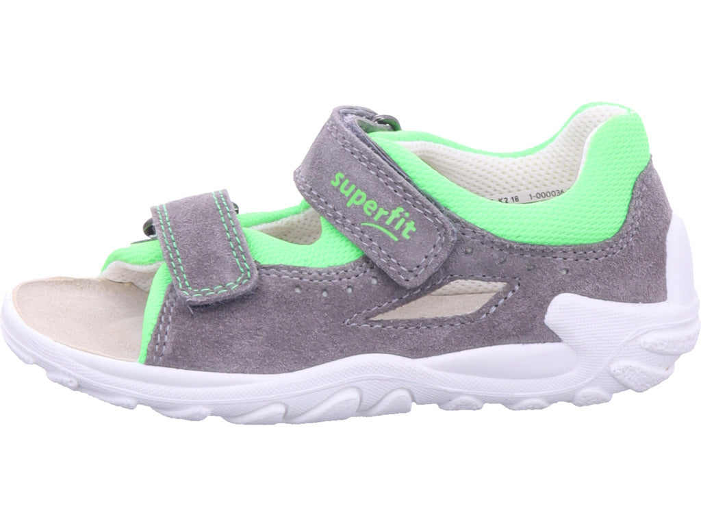 Legero boys' leather sandal \ Flow in grey