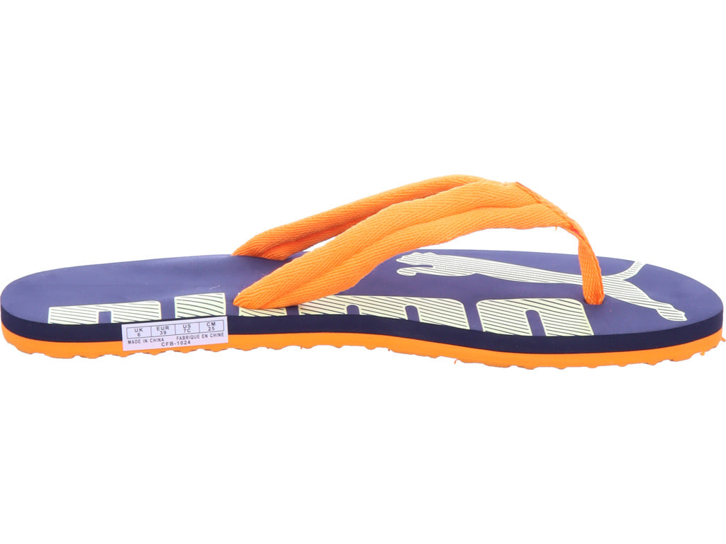 Puma Jungen Zehentreter Epic Flip in orange