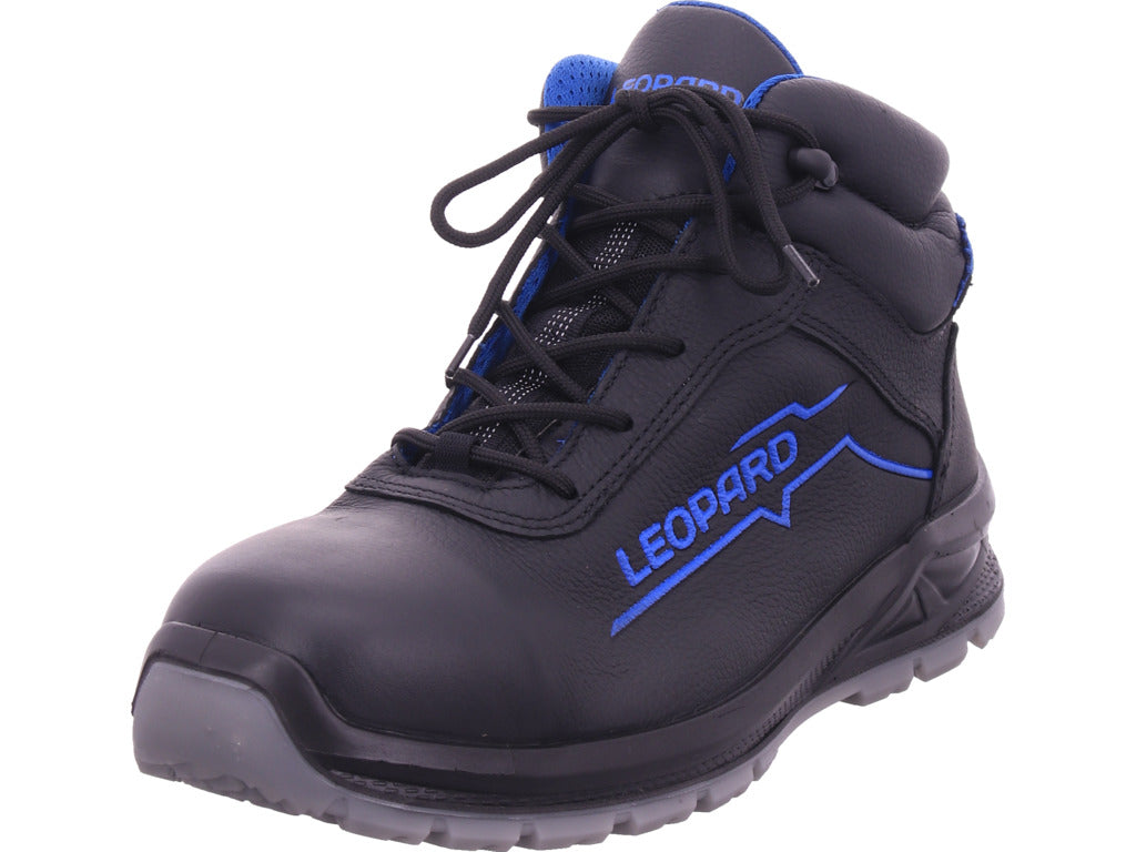 Leopard Herren Arbeitsschuh  in schwarz