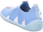 Affenzahn Jungen  Hausschuh Knit Flinky Hai in blau