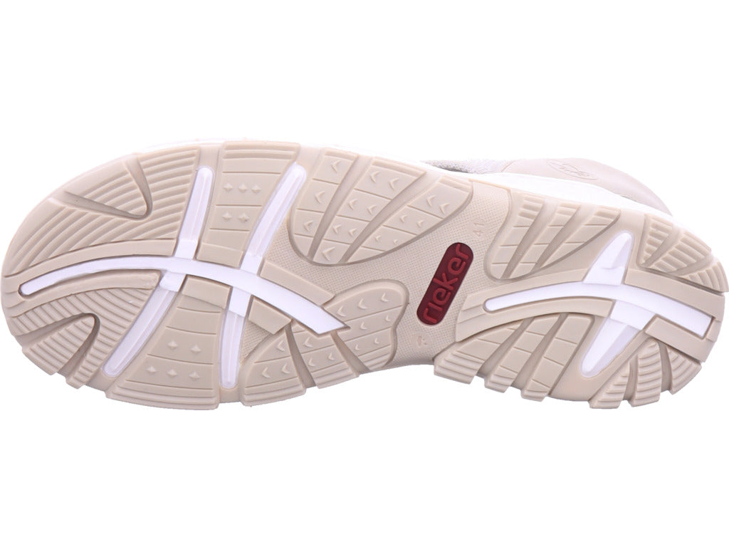 Rieker Damen Sandalette Fsk Damen Sandalen in beige